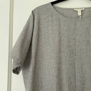 NWOT Eileen Fisher Striped Shift Dress Size XS/S/M